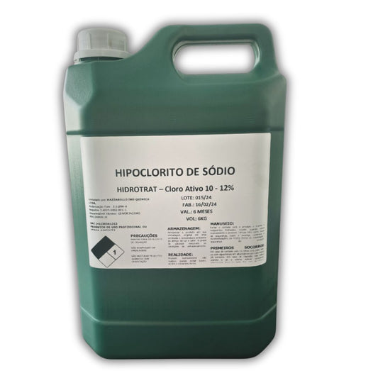 Hipoclorito de Sódio - HIDROTRAT CLORO ATIVO 10 - 12%