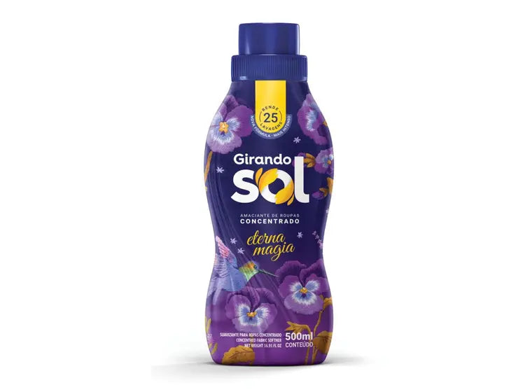 Amaciante concentrado Girando Sol  - 500ml
