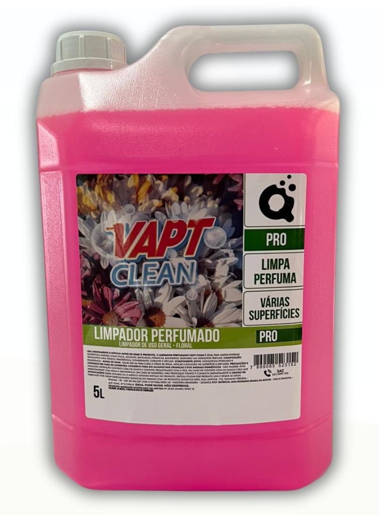 Limpador Perfumado desinfetante Vapt Clean 5L