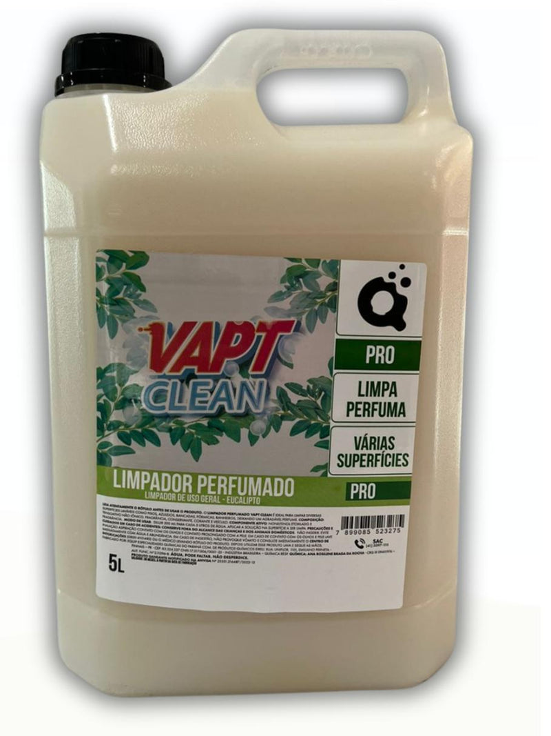 Limpador Perfumado desinfetante Vapt Clean 5L