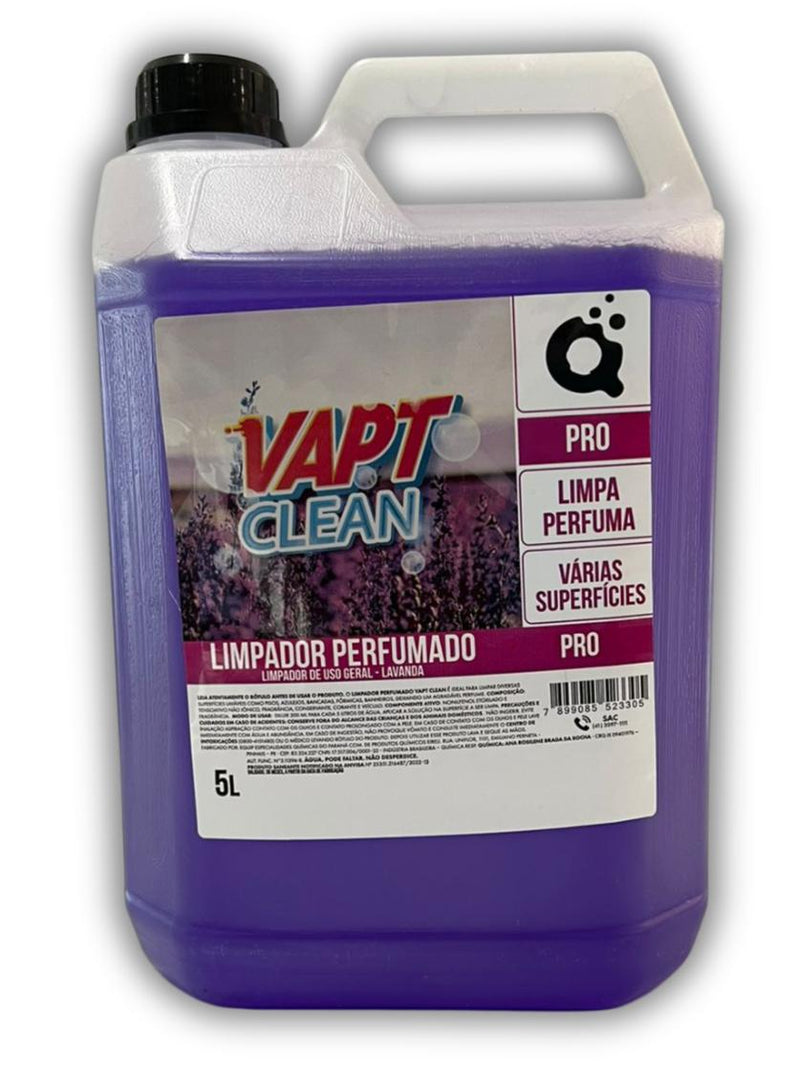 Limpador Perfumado desinfetante Vapt Clean 5L