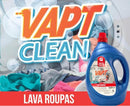 Sabão liquido lava roupas Vapt Clean 5L