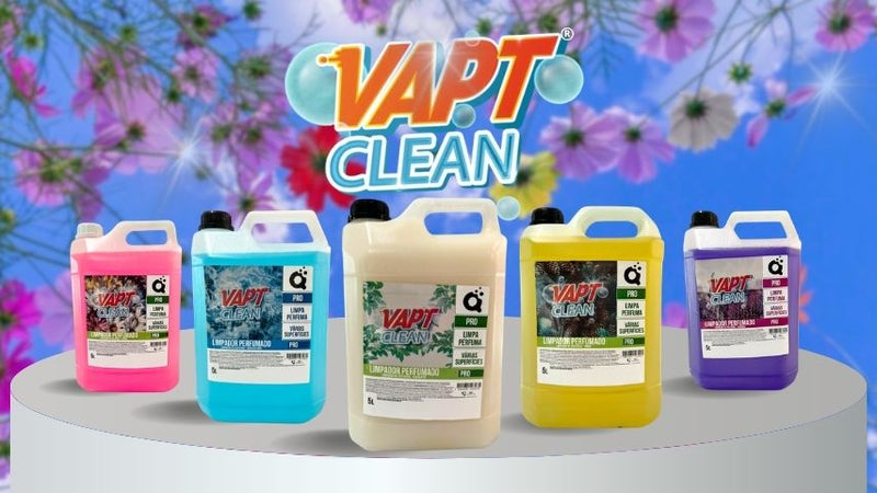 Limpador Perfumado desinfetante Vapt Clean 5L Limpador Perfumado desinfetante Vapt Clean 5L