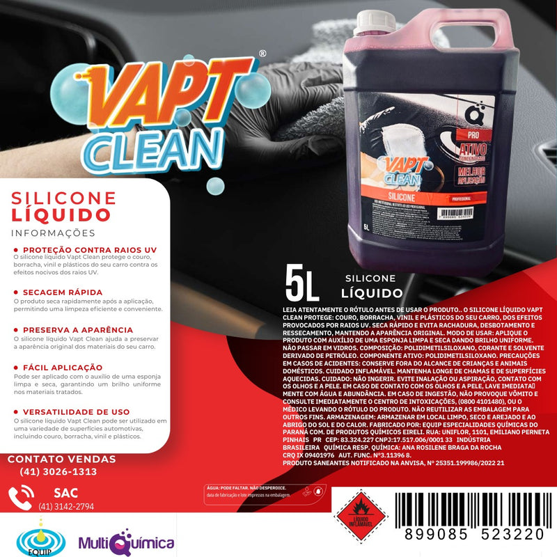 Silicone para carro VAPT CLEAN