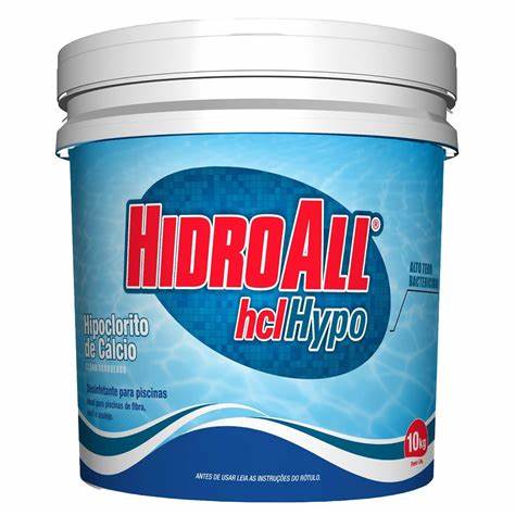 Cloro Granulado Hypo -  Hidroall Hipoclorito de cálcio 65% - 10kg