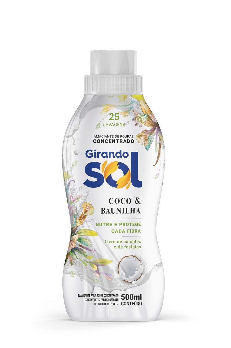 Amaciante concentrado Girando Sol  - 500ml