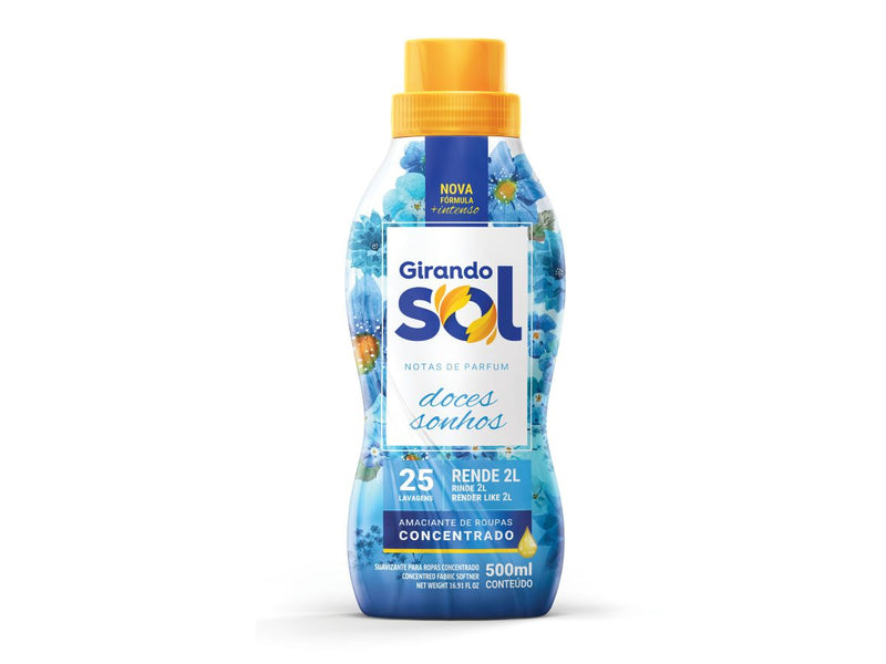 Amaciante concentrado Girando Sol  - 500ml